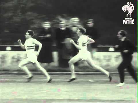 Roger Bannister Breaks the 4 Minute Mile