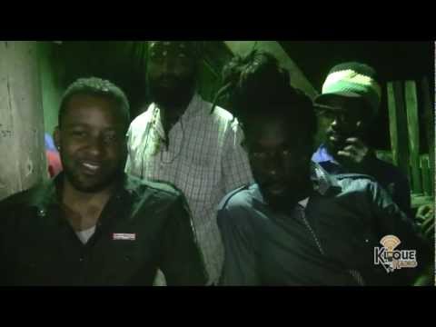 KliqueRadio.com: DJ Steam Meets With Sizzla Kalonji In Judgement Yard 