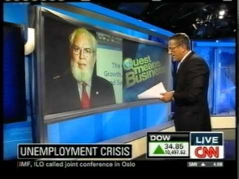 CNN interviews Juan Somavia at ILO-IMF Oslo conference