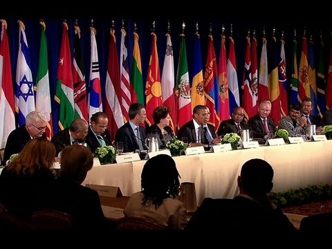 President Obama at the Open Government Partnership Event