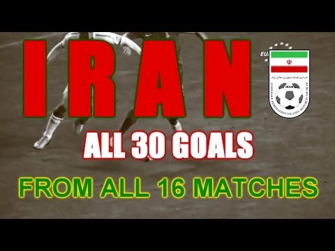 All 30 Goals of IRAN WORLD CUP 2014 Qualification