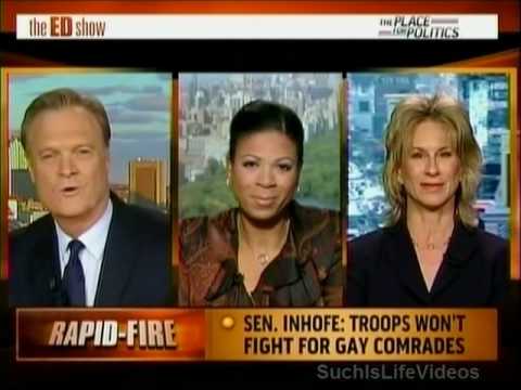 Senator Jim Inhofe: Troops Won't Fight For Gay Comrades