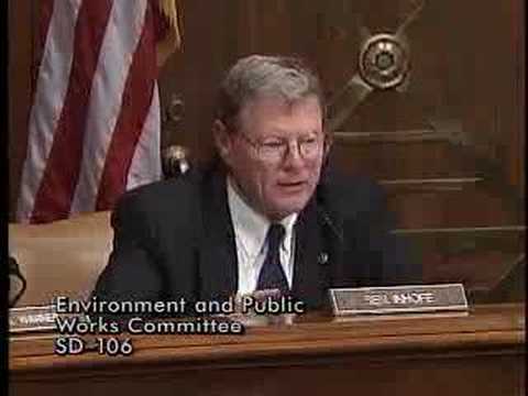 Inhofe Statement at EPW Hearing: Vice President Al Gore's