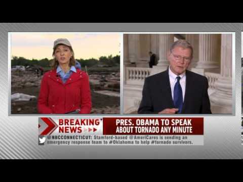 Hypocrite Oklahoma Sen. James Inhofe Voted Against Relief For Hurricane Sandy Victims (2/2)