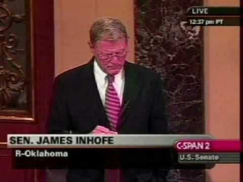 James Inhofe Introduces Bill to Stop Bailout Spending - Nov. 17, 2008