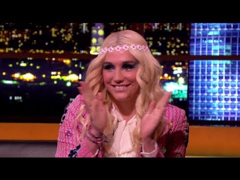 Kesha On The Jonathan Ross Show Full Interview (16-2-13).