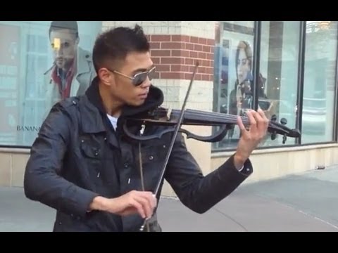 AMAZING Street musician! (Epic Violinist Music Video) HD