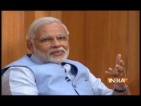 Modi takes on Mulayam Singh over crime rate in UP in Aap Ki Adalat