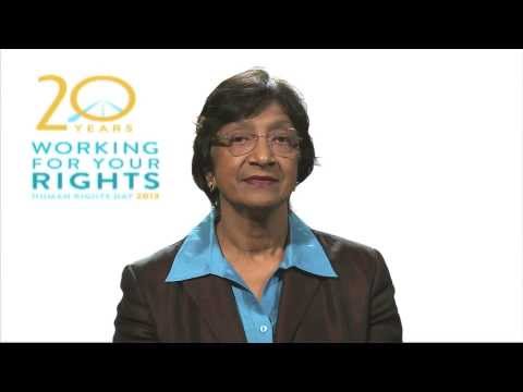 Human Rights Day 2013 - Navi Pillay, UN High Commissioner for Human Rights