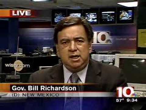 Angie Goff interviews NM Governor Bill Richardson