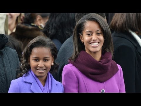 Obama daughters mature in spotlight