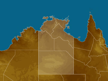 Northern Territory map