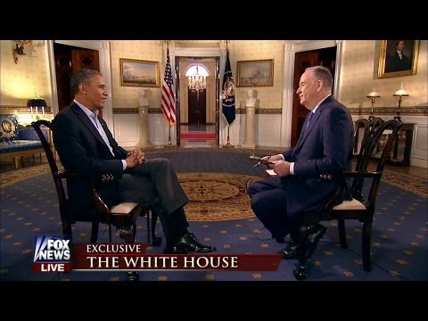 Bill O'Reilly interviews President Obama before the Super Bowl