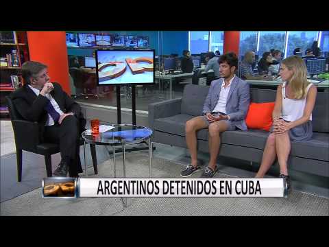 Argentinos detenidos en Cuba