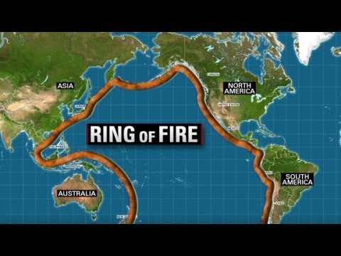 'Ring of fire' threatens a larger earthquake