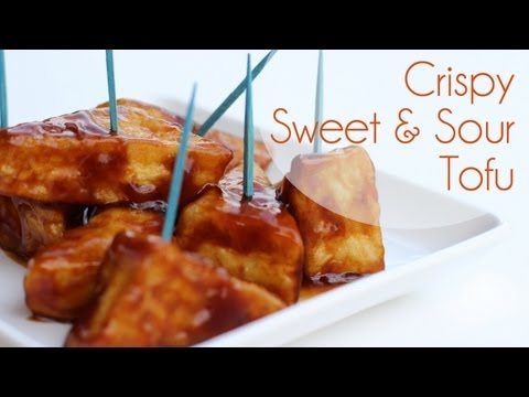 Crispy Sweet and Sour Tofu | Perfect Party Appetizer