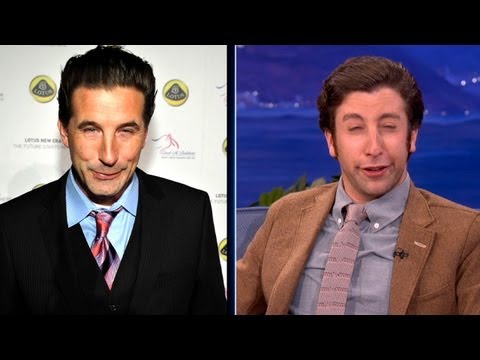 Simon Helberg Channels Nic Cage, Billy Baldwin & Ben Stiller - CONAN on TBS