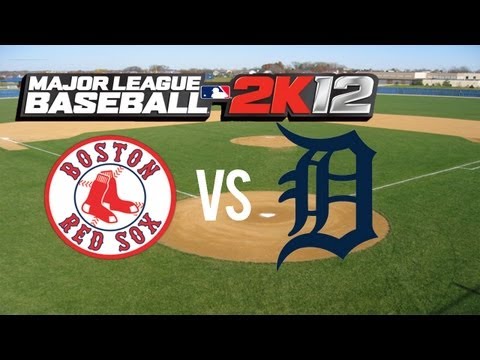 Major League Baseball 2K12 Red Sox vs Tigers