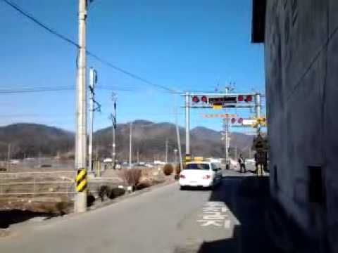 코레일 철도 건널목 동영상 /Korail railroad crossings video