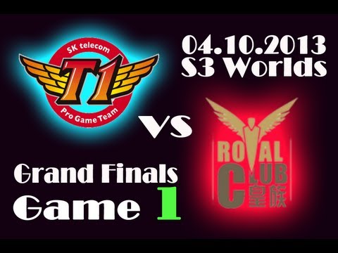 RYL vs SKT T1 | Royal Club vs SK Telecom T1 Game 1 | Finals of Season 3 World Championship | S3 VOD