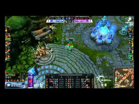 SK Telecom T1 K vs SK Telecom T1 S Game 1 | Group A Champions Spring 2014 Day 1 - HD