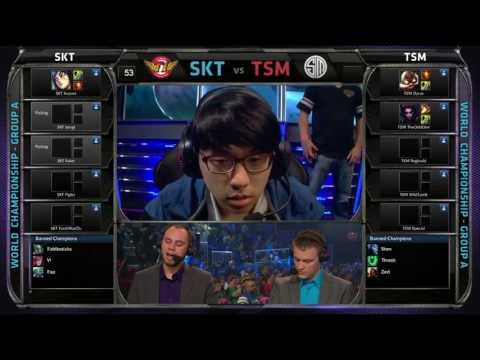 SKT vs TSM | SK Telecom T1 vs TSM | Season 3 Worlds 2013 Day 3 Group A | Full game HD | S3 D3G5