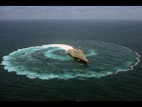 US Navy - USS Independence (LCS 2) Maneuvering Capabilities Demonstration [1080p]