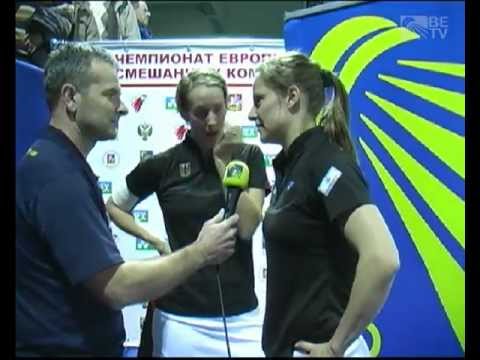 Germans storm interview after becoming European Champion