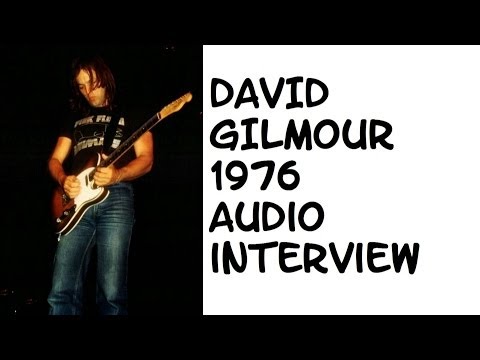 Pink Floyd - David Gilmour radio interview 1976