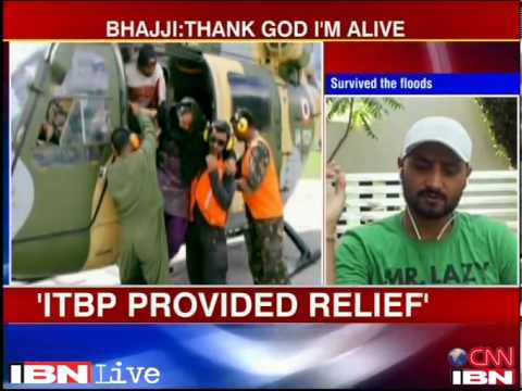 Uttarakhand floods: Harbhajan recounts the horror, praises Army, ITBP