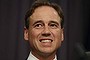 Environment Minister Greg Hunt addresses the media during a press conference at Parliament House in Canberra on Thursday 24 April 2014.
Photo: Alex Ellinghausen