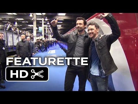 X-Men: Days of Future Past Featurette - UK Trains (2014) - James McAvoy Movie HD