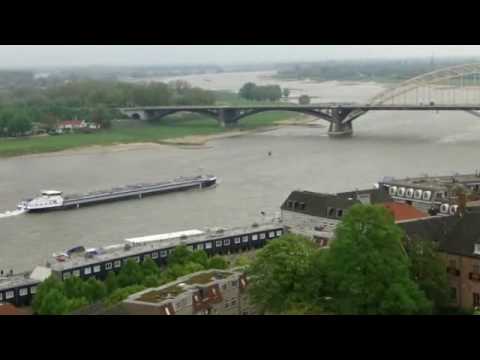 Netherlands: The River Waal near Nijmegen