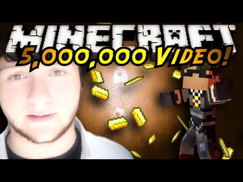 Minecraft: 5 MILLION SUBSCRIBERS! (IRL THANK YOU, OMEGLE VIDEO, Q & A, Announcement)