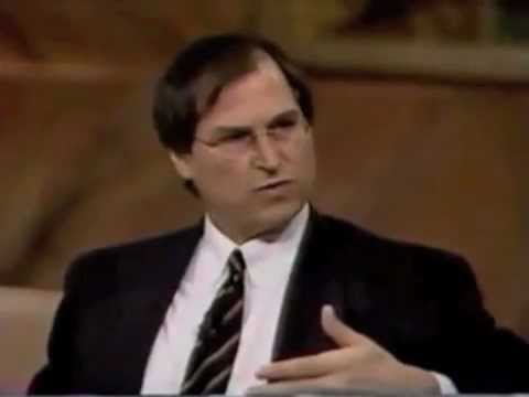 Steve Jobs interviewed just before returning to Apple