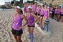 2014 Sydney Morning Herald Half Marathon. Members of the Coogee  Cougars pictured at Coogee Beach after their morning run. The two ladies on left are, Organiser, Jo Davison and Carolyn O'Brien. Photo: Peter Rae Thursday 24 April 2014