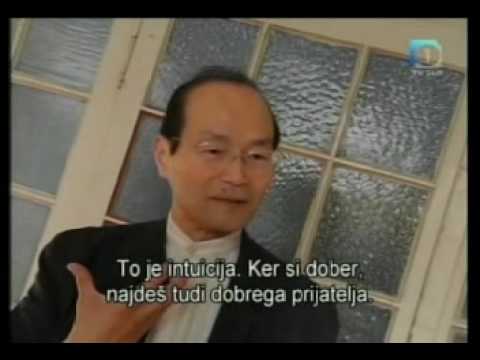 Yoshinao Nanbu Doshu Soke - interview on Slovenian national TV - SLO1