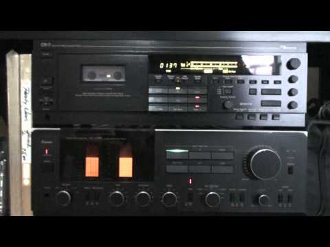 Nakamichi CR-7  Recording on a Sony Super Metal Master Tape