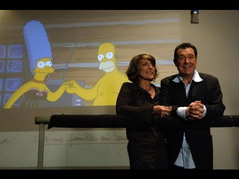 Interview des doubleurs de Homer et Marge Simpson