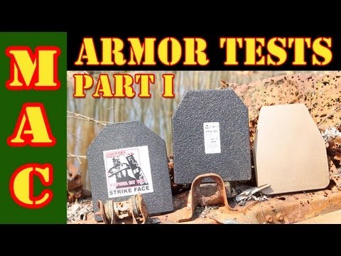 Armor Plate Tests : Part I