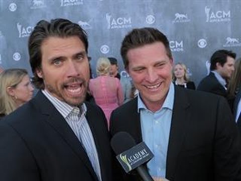 2014 ACM Awards - Joshua Morrow & Steve Burton