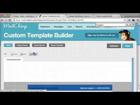 Mailchimp Custom Email Template Tutorial