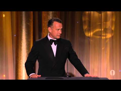 Tom Hanks honors Steve Martin at the 2013 Governors Awards