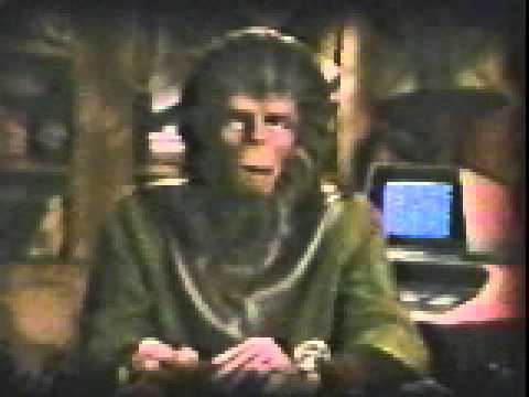 Planet of the Apes Old Galen 1981 TV Wraps 5A