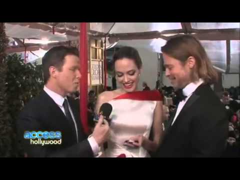 Angelina Jolie and Brad Pitt cute couple interview