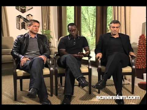 Ocean's Twelve: Brad Pitt, Don Cheadle and George Clooney Interview