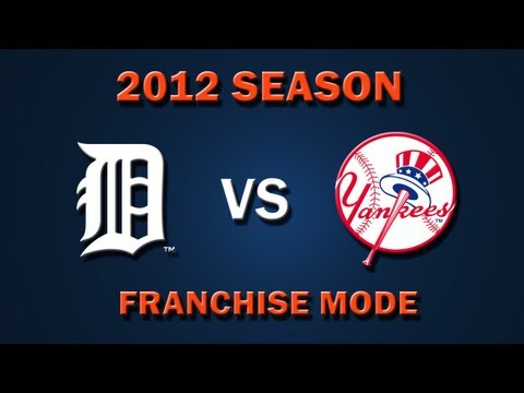 MLB 2K12: Detroit Tigers vs. New York Yankees - Franchise Mode