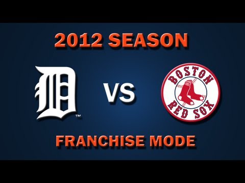 MLB 2K12: Detroit Tigers vs. Boston Red Sox - Franchise Mode