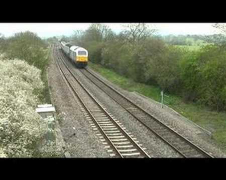 67015/67025 on 1J83, 16:10, London Marylebone - Wrexham test