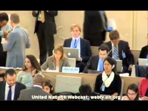 Anne Bayefsky, Touro HRH Institute, UN Human Rights Council, June 10, 2013